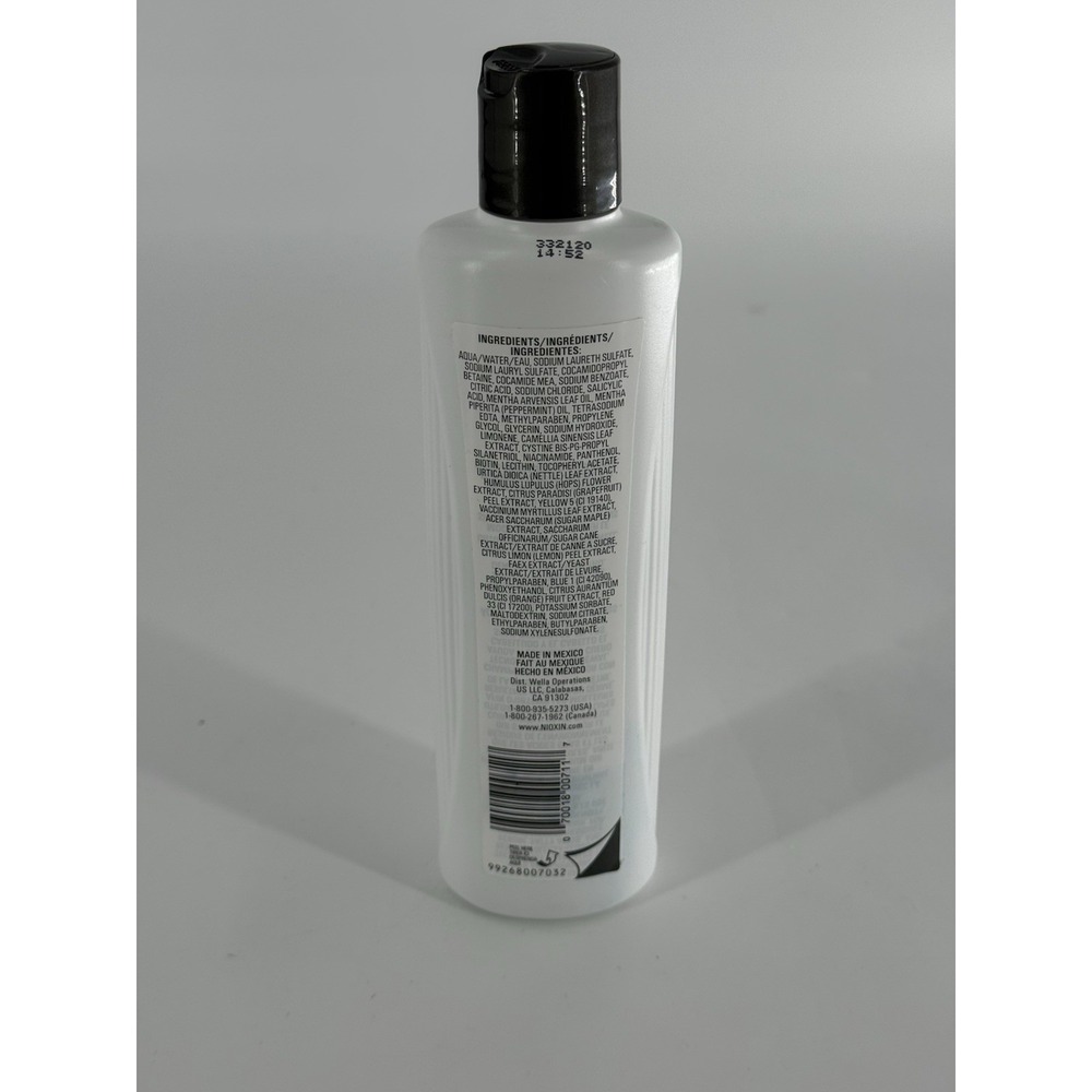 NIOXIN System 2 Cleanser Shampoo NATURAL HAIR PROGRESSED THINNING (10.1oz) - Picture 3 of 3